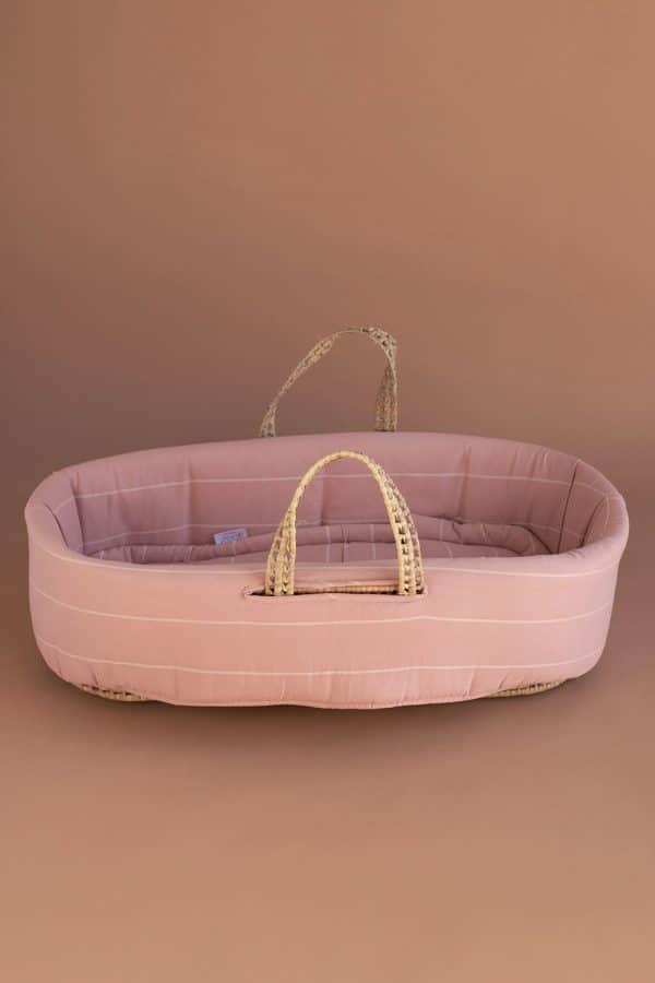 Moses basket Delicate Pink