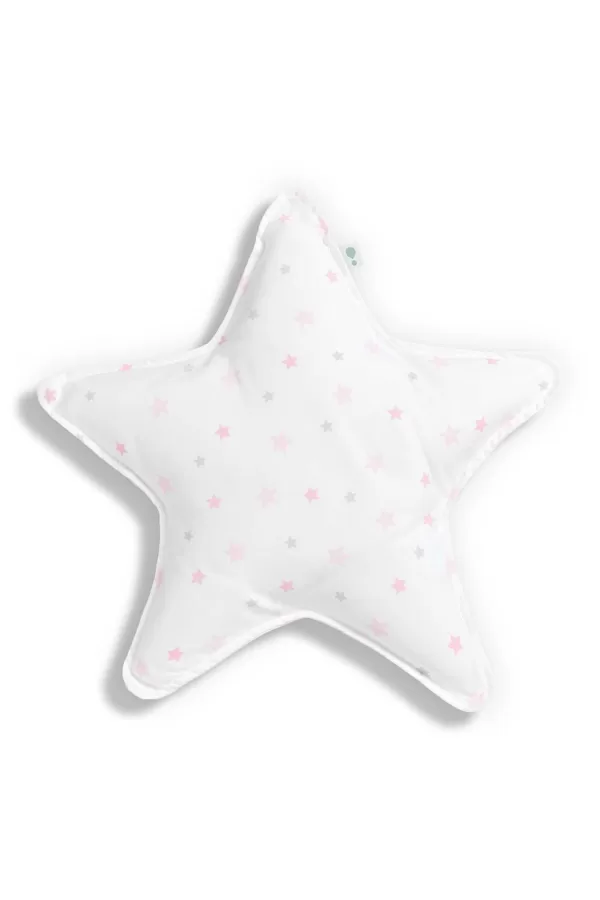 Almofada decoração Estrelas Rosa