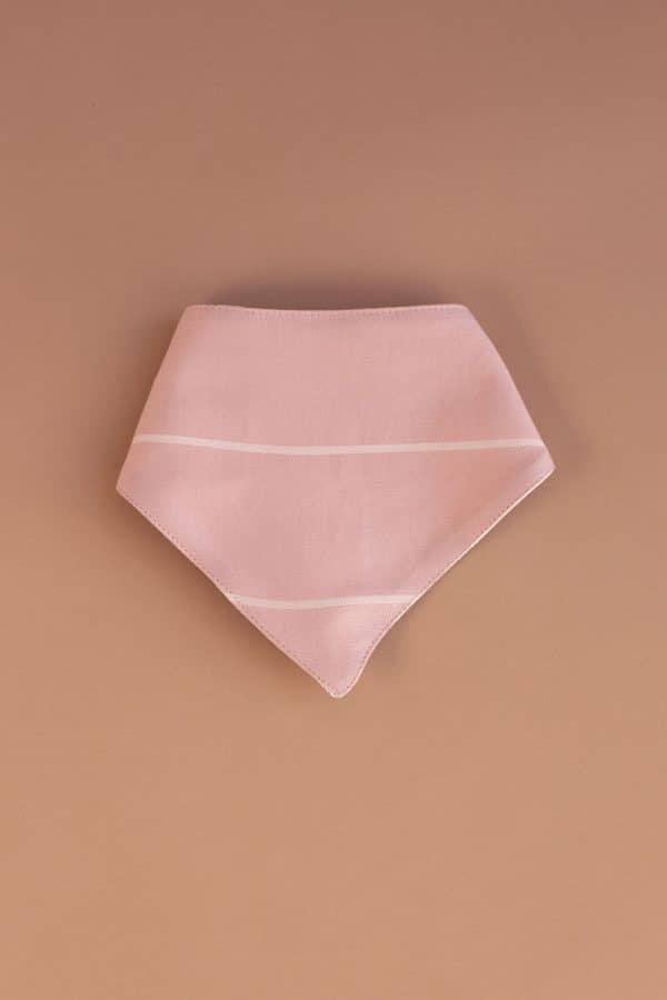 Babete Triângulo Delicate Pink