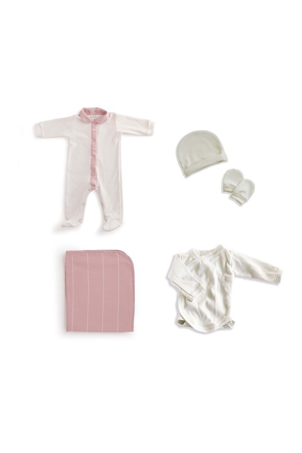 Pack First Clothes Delicate Pink