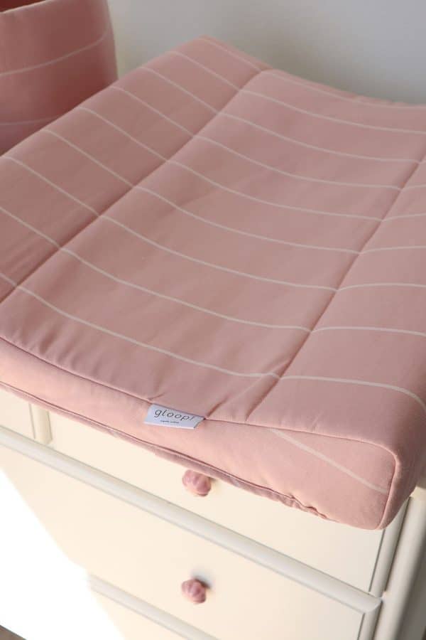 Cover for Changer Delicate Pink 80x50cm