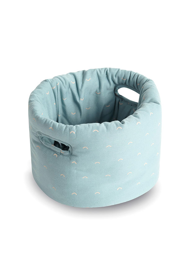 Cesta em tecido Ocean Green