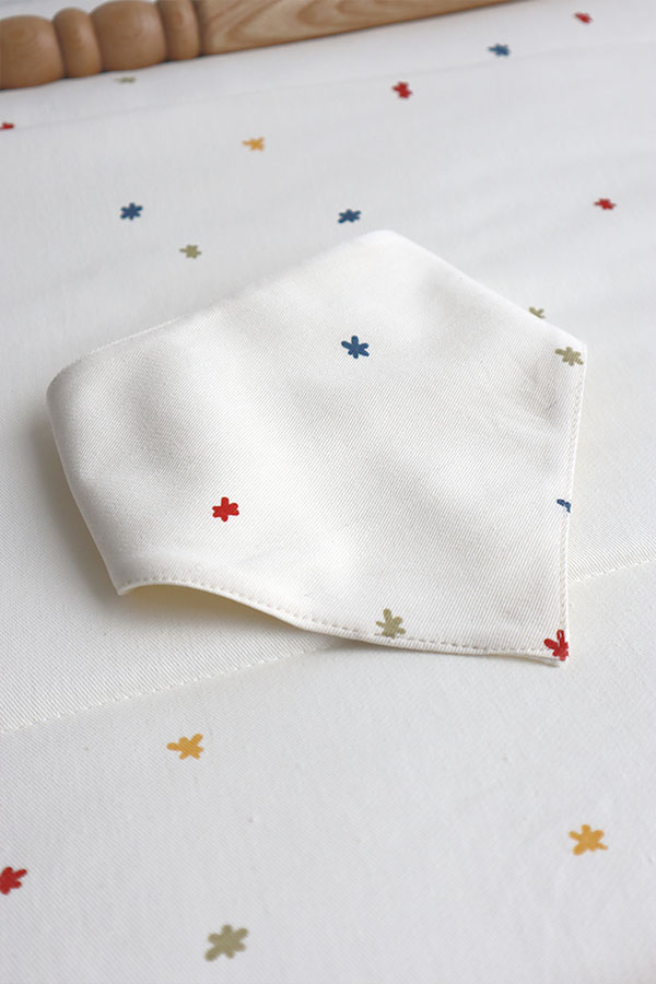 Bavoir Bandana Colorful Stars