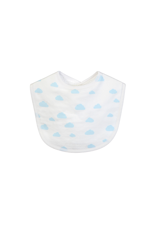 Pack 2 Bibs Blue Clouds