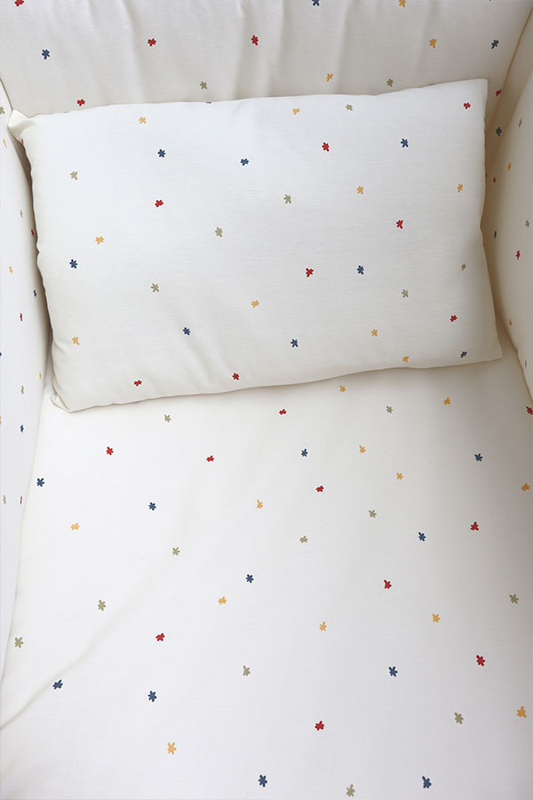 Pack Housse de Couette + Remplissage + Taie d’oreiller Colorful Stars