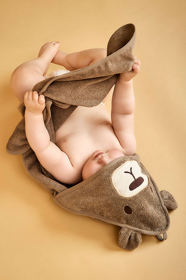 Aki BabyHandtuch Cobblestone