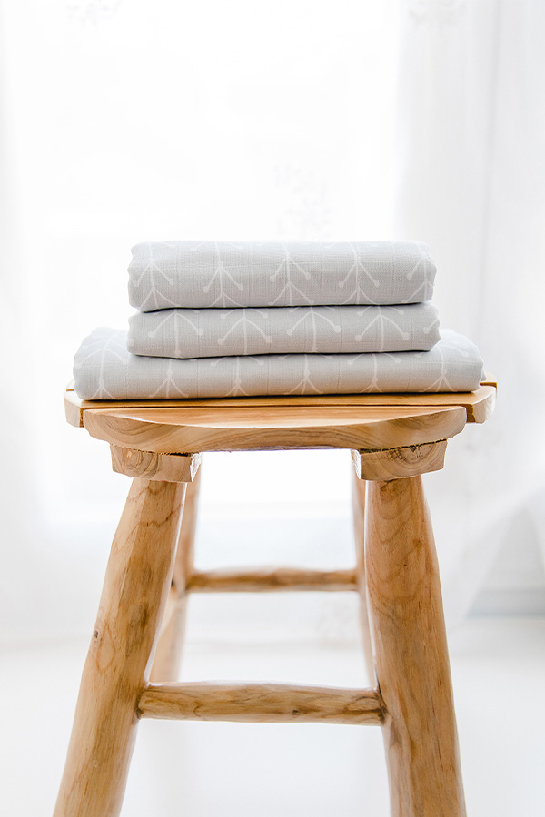 Muselina Tradicional 70x70cm Nordic Grey