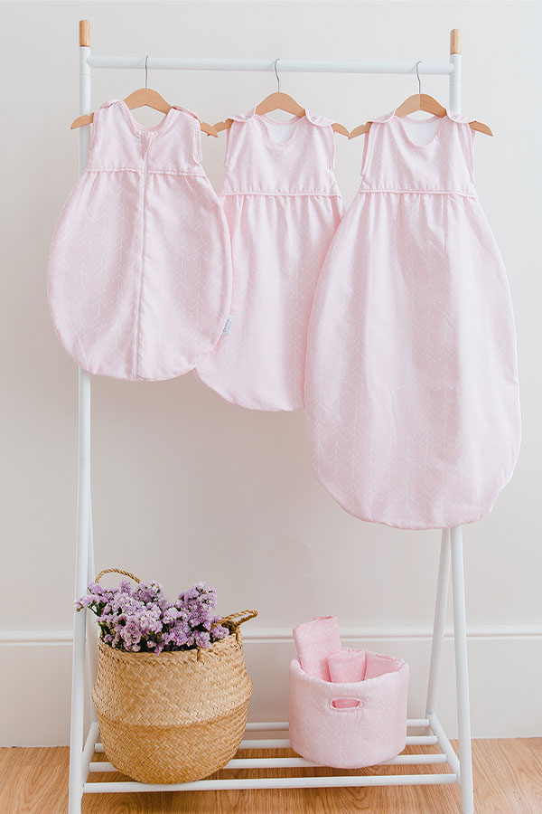 Saco de dormir Verano Nordic Pink 0-6 meses