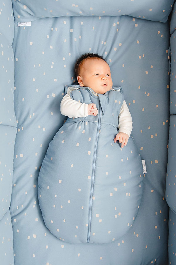 Winter Sleeping bag City Blue 0-3 months