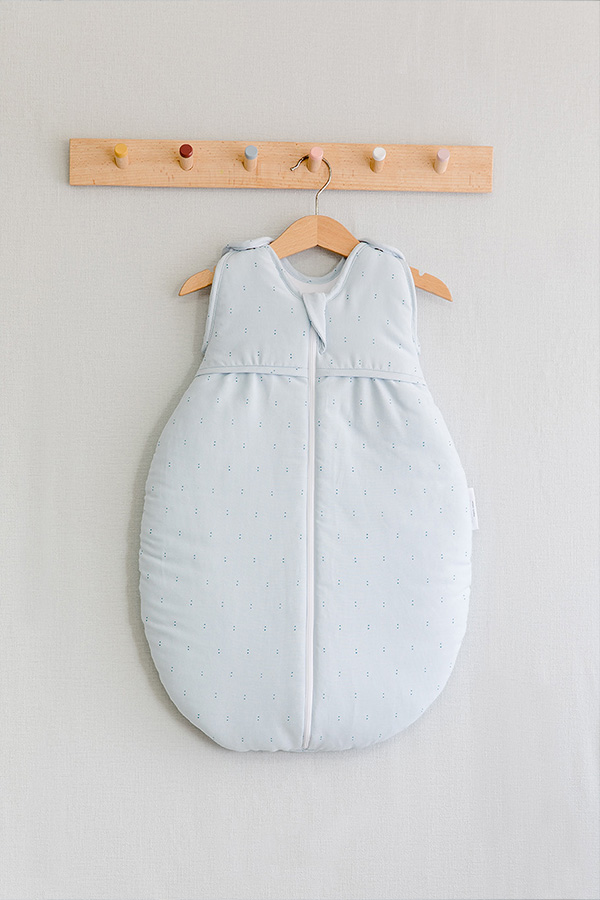 Saco de dormir Invierno Little Dots Blue 0-3 meses