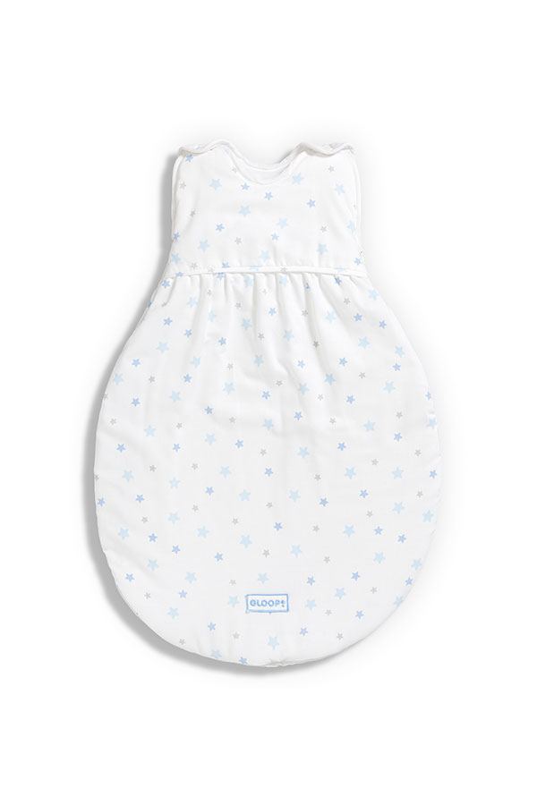 Winter Sleeping Bag Blue Stars 0-6 months