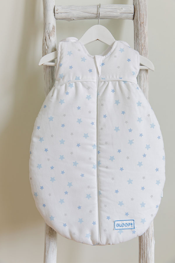 Winter Sleeping bag Blue Stars 0-3 months