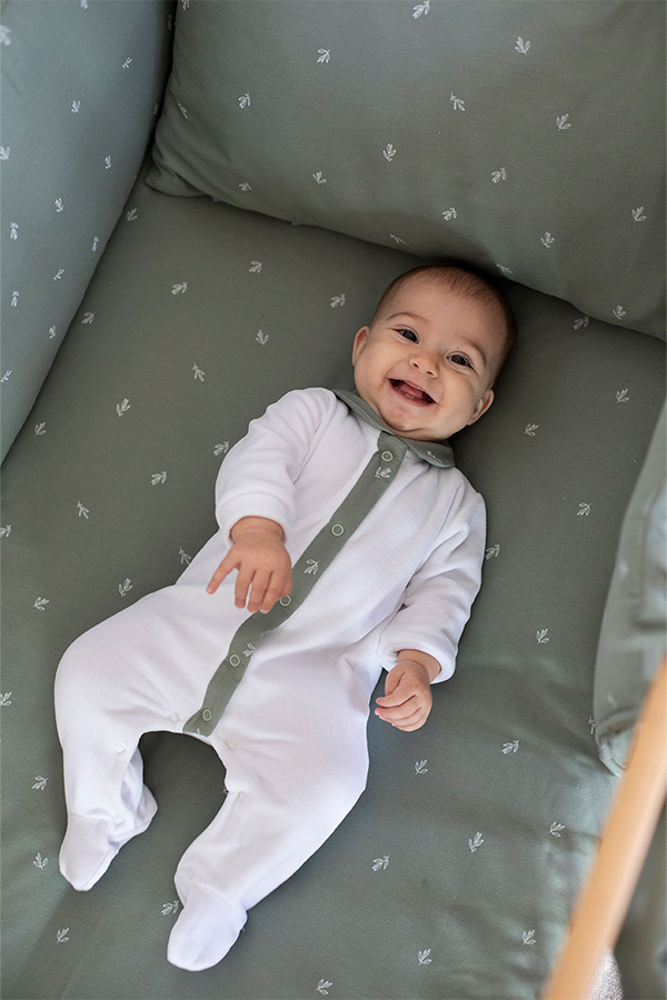 Capa de edredon para Bebé Little Garden em Algodão Orgânico