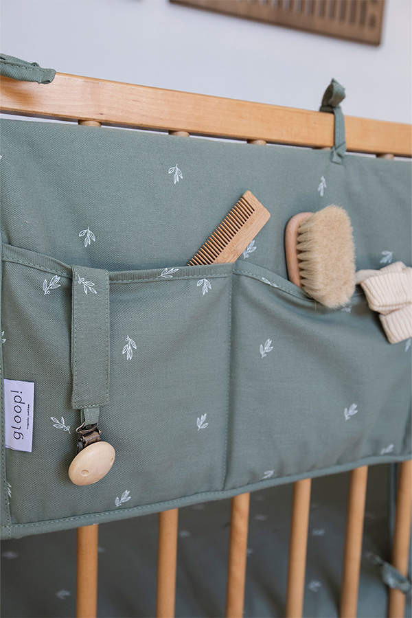 Porte-sucette en tissu Little Garden