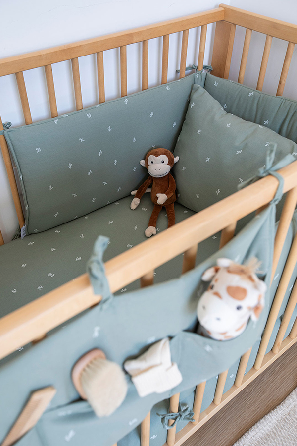 Cot Bumper Little Garden