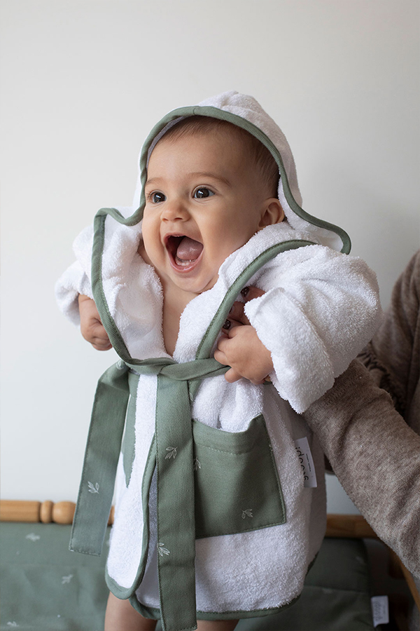Bath Robe Little Garden 0-12 months