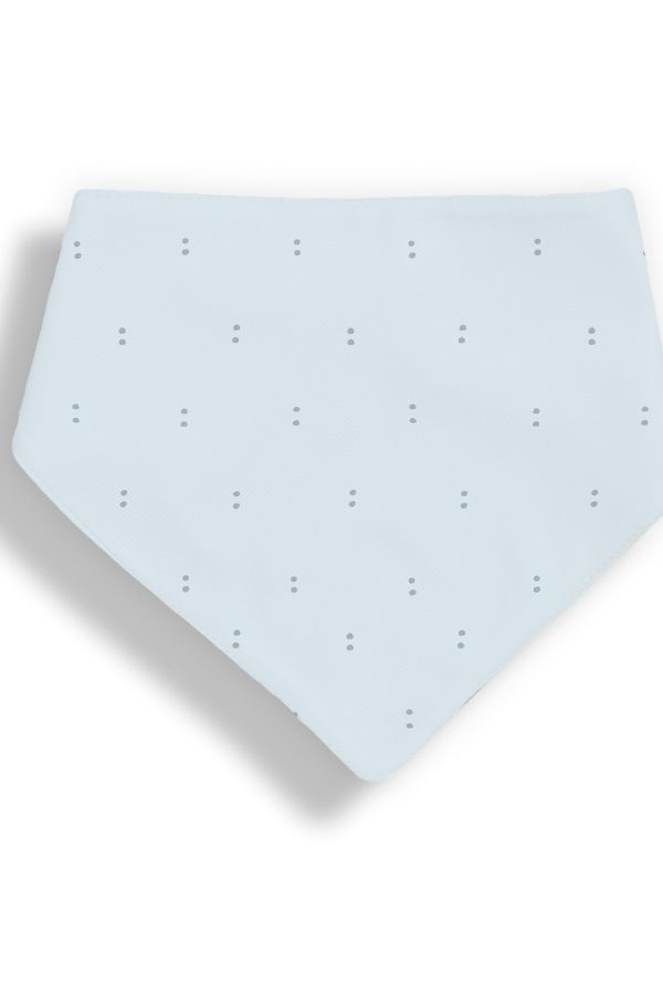 Bandana Bib Little Dots Blue