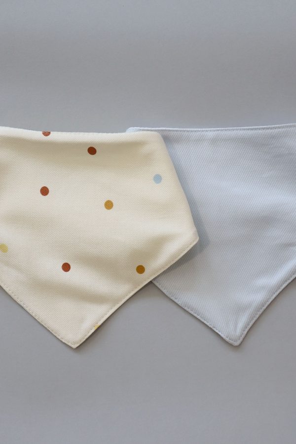Pack 2 Bandana Bibs Confetti